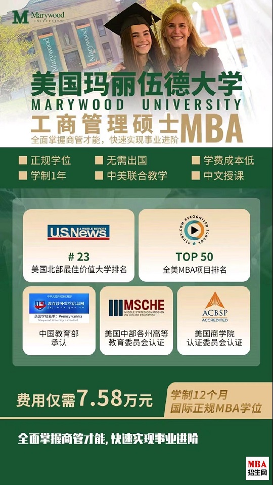 美國瑪麗伍德大學MBA