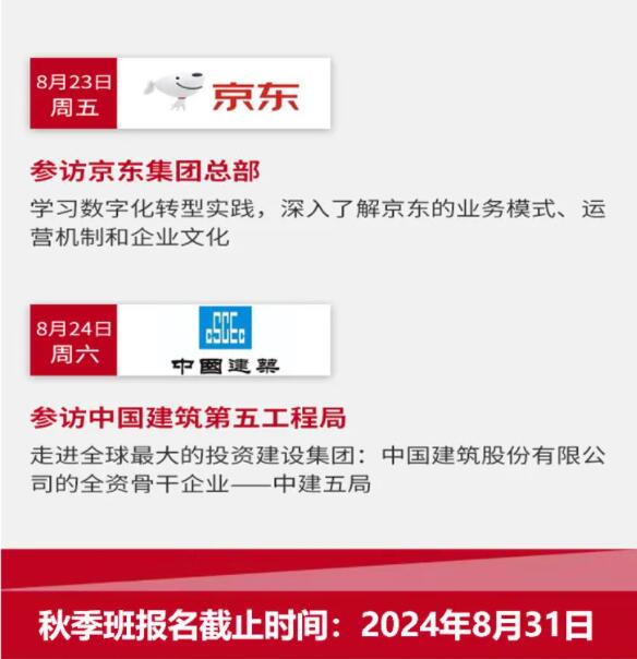 8.23|帶您走進世界500強企業(yè)京東、中國建筑5局